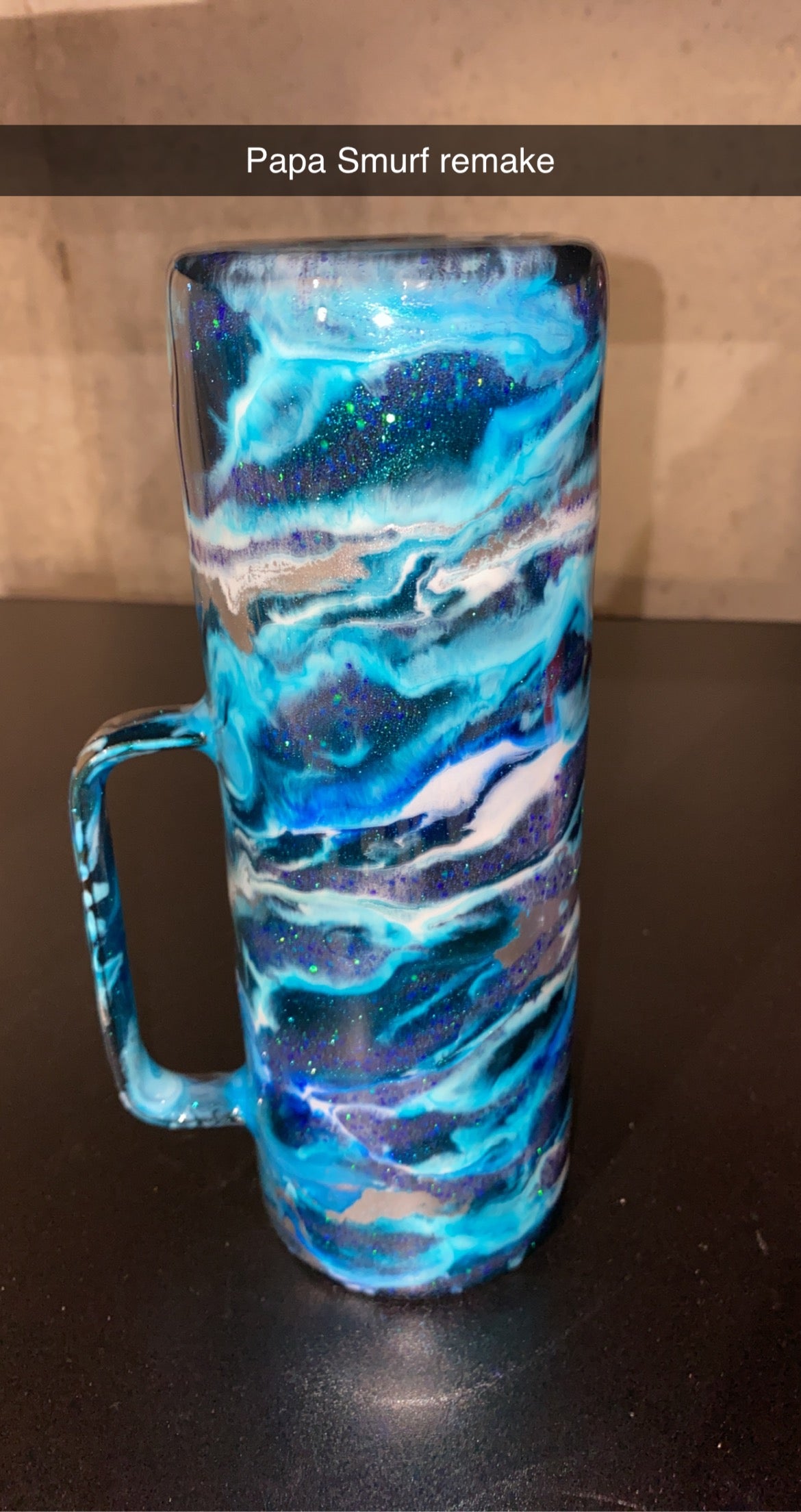 Pre-made 20oz Skinny w/handle