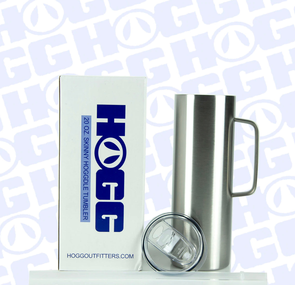 20oz Skinny w/handle and straw